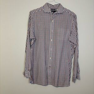 Daniel Cremieux Multicolor Checkered Button Down Shirt